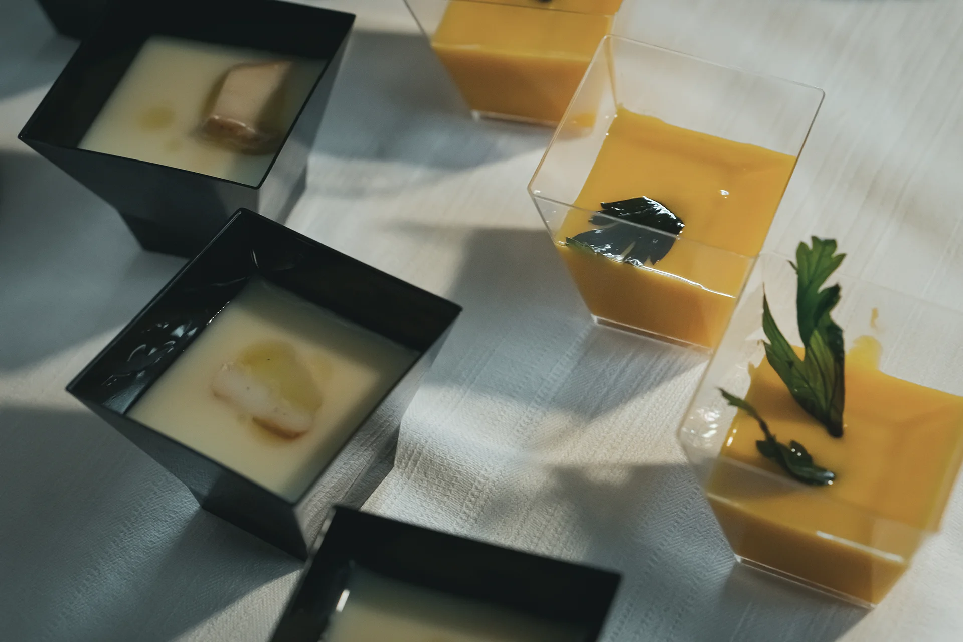 Mini porzioni per servizio catering