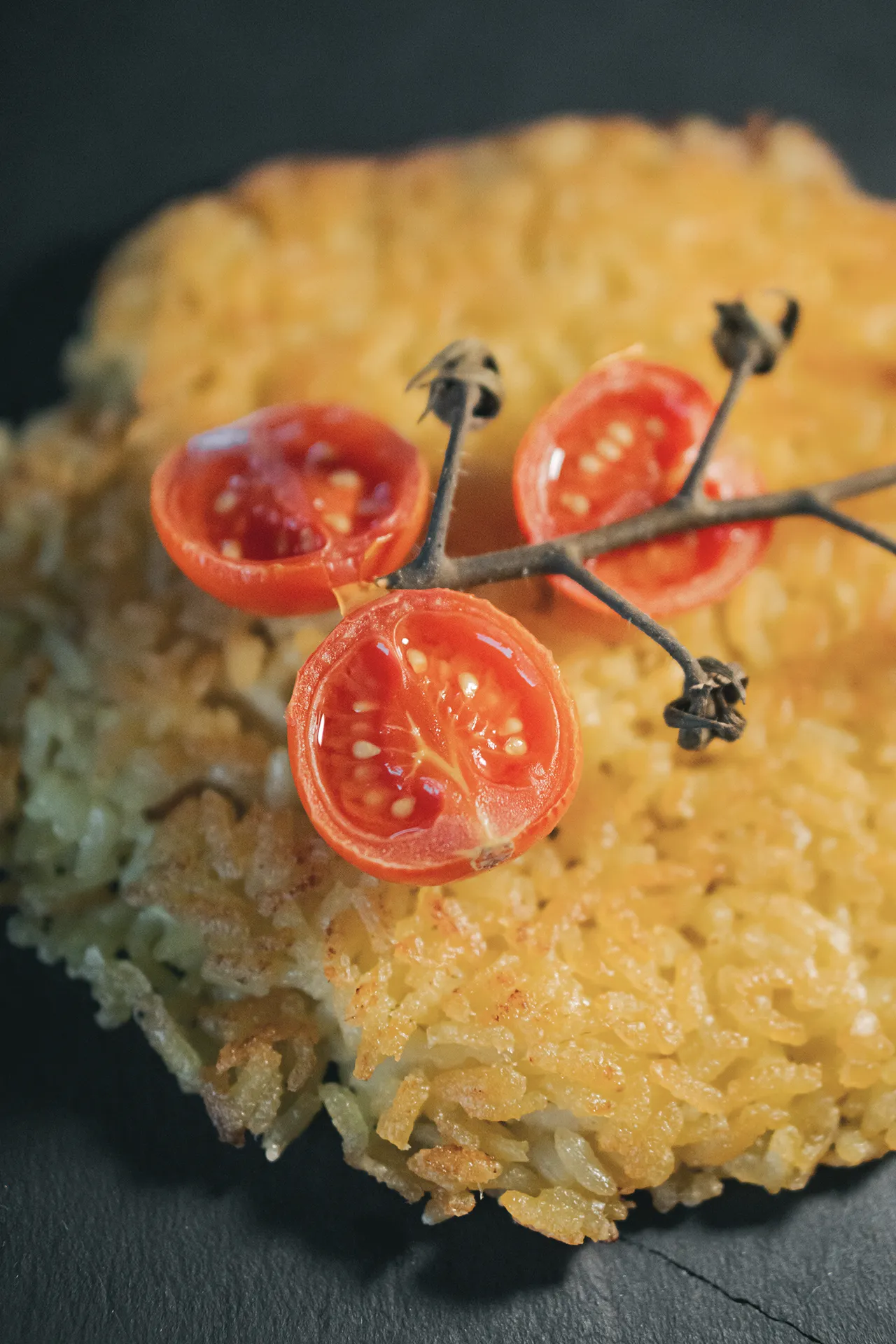 Riso saltato in padella con pomodorini