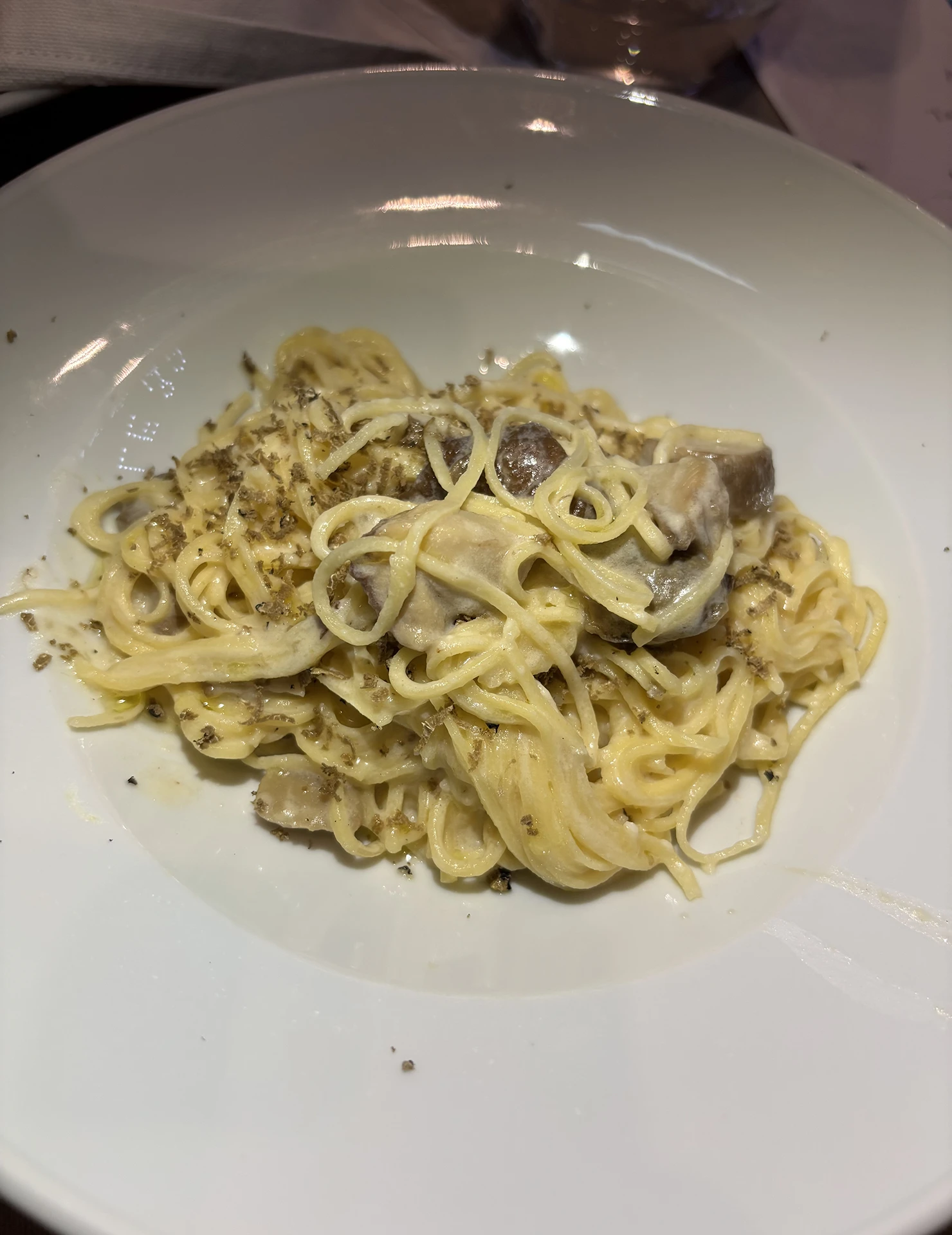 Tagliolini porcini e tartufo